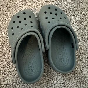 CROCS Kids Slip-On Sandals - Charcoal